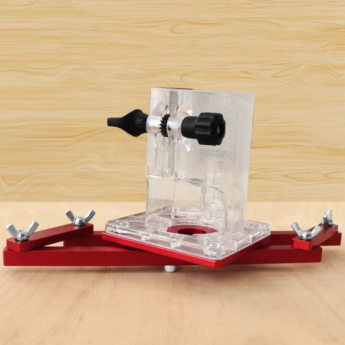 2 in 1 Center Invisible Fastener Slotting Bracket, Woodworking Grooving for Cabinet Furniture Install Invisible Screw Fasteners