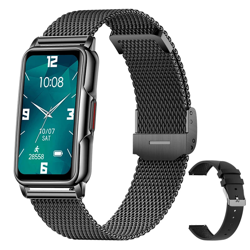 For Android IOS Smart Bracelet Women Smartwatch Men Heart Rate Blood Oxygen Waterproof Sport Smart Band Watch For Ladies +Gift