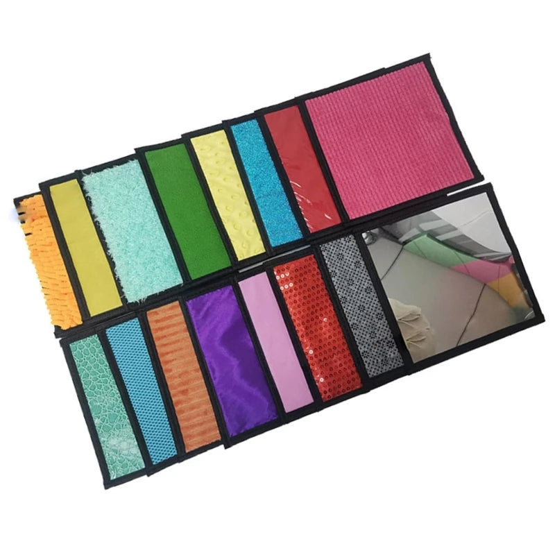 J15U Sensory Training Mat For Autism Child Play Rug Sensory Development Pad