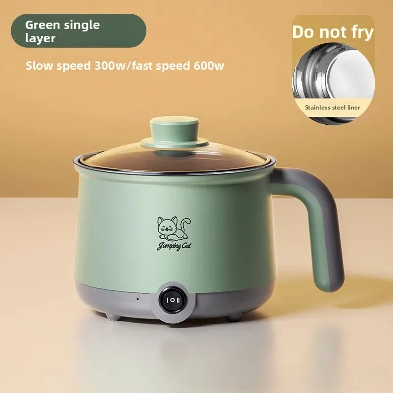Mini Multi-Function Electric Cooker Small Integrated Steaming And Cooking Dormitory Noodles Home Use Single Person Mini Electric