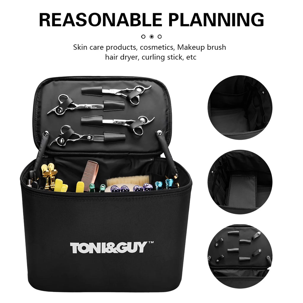 Cosmetic Organizer Portable Hairstylist Travel Bag Professional Storage CaseMakeup Bag Salon Nail Tattoo Beauty Tool