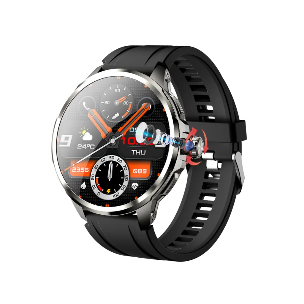 Goldenspike 32GB+256GB Smartwatch 4G/5G LTE 900W Rotary HD Camera GPS WIFI HiSportPro App Bluetooth Smart Watch For IOS Android