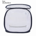 Portable folding insect breeding cage butterfly breeding hatching breathable transparent mesh box observation box insect house