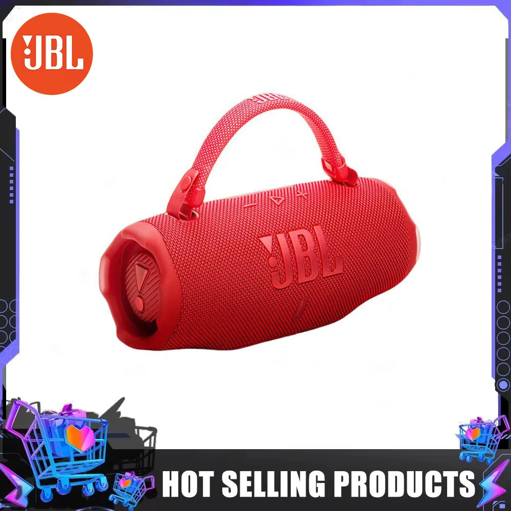 JBL Charge 6 Portable Bluetooth Speaker Rugged Waterproof with Deep Bass And Clear Tweeter for Travel