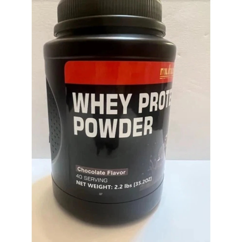 Whey Protein Powder 2lbs - 80% Protein, Gold Ratio Whey for Muscle Growth & Recovery, Vanilla/Chocolate/Strawberry, 40 Servings