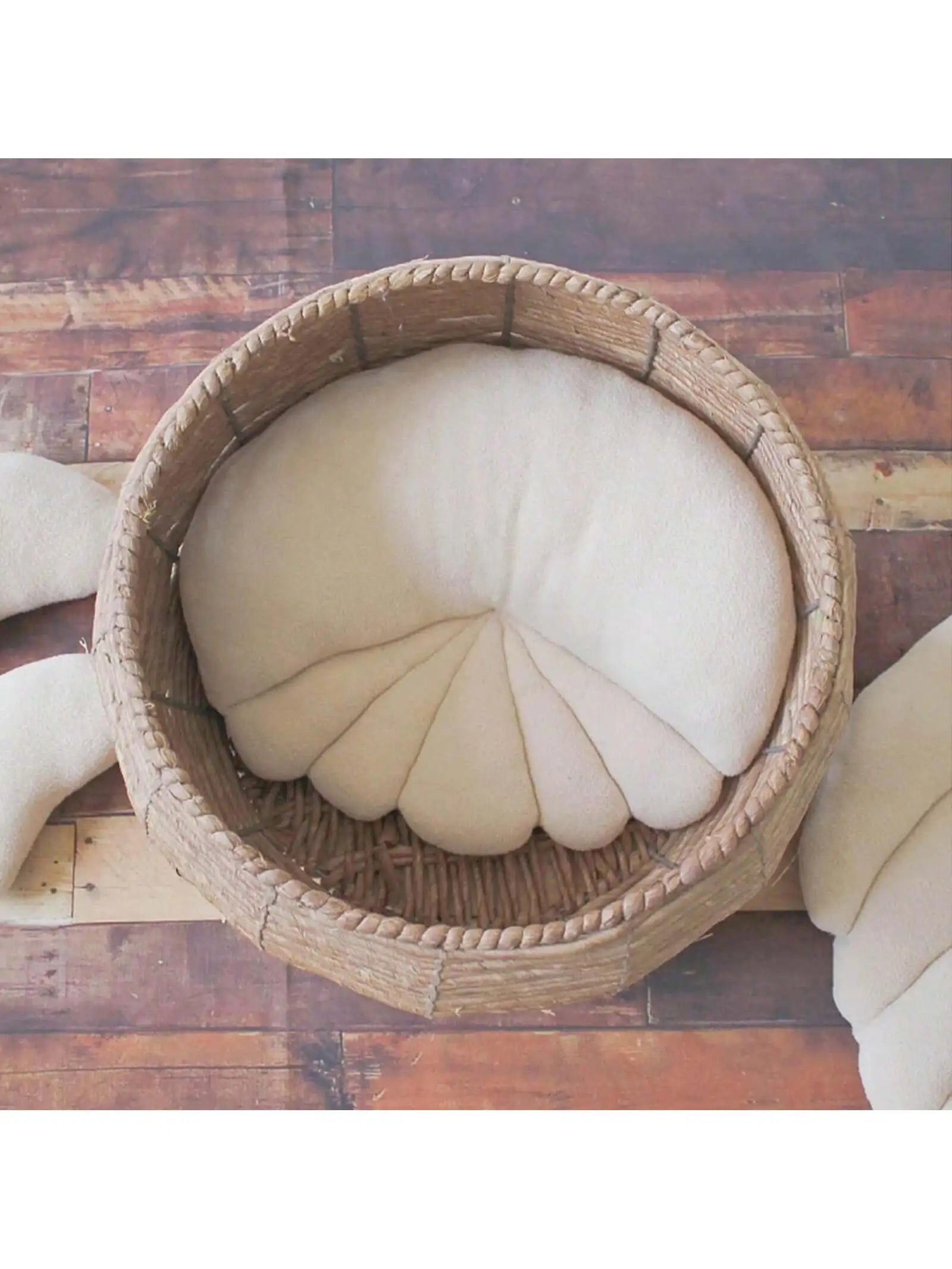 5PCS Newborn Photography Props Pillows Baby Photo Props Infant Boy Girl Shooting Posing Basket Beds Furniture Cushion