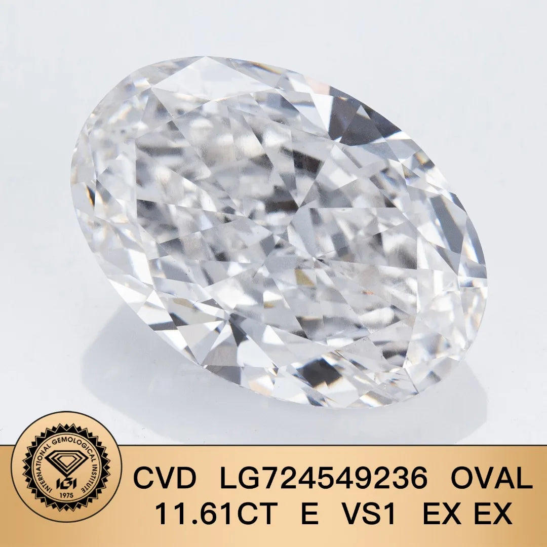 Limited-time 50% off on large With IGI Certificate 7ct 8ct 9ct 10ct 20ct 30ct Big Lab Grown Diamonds CVD Laboratory Diamond