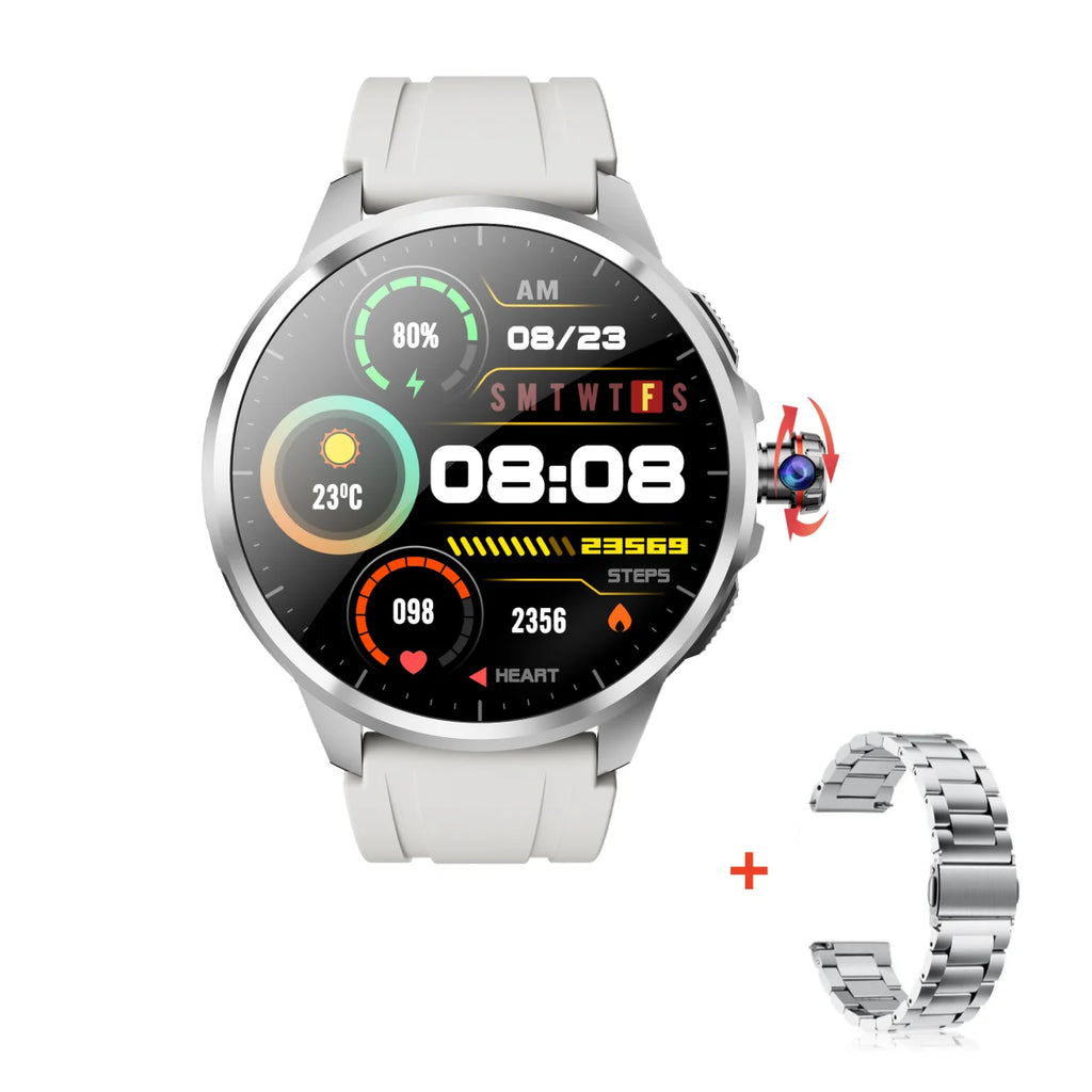 Goldenspike 32GB+256GB Smartwatch 4G/5G LTE 900W Rotary HD Camera GPS WIFI HiSportPro App Bluetooth Smart Watch For IOS Android