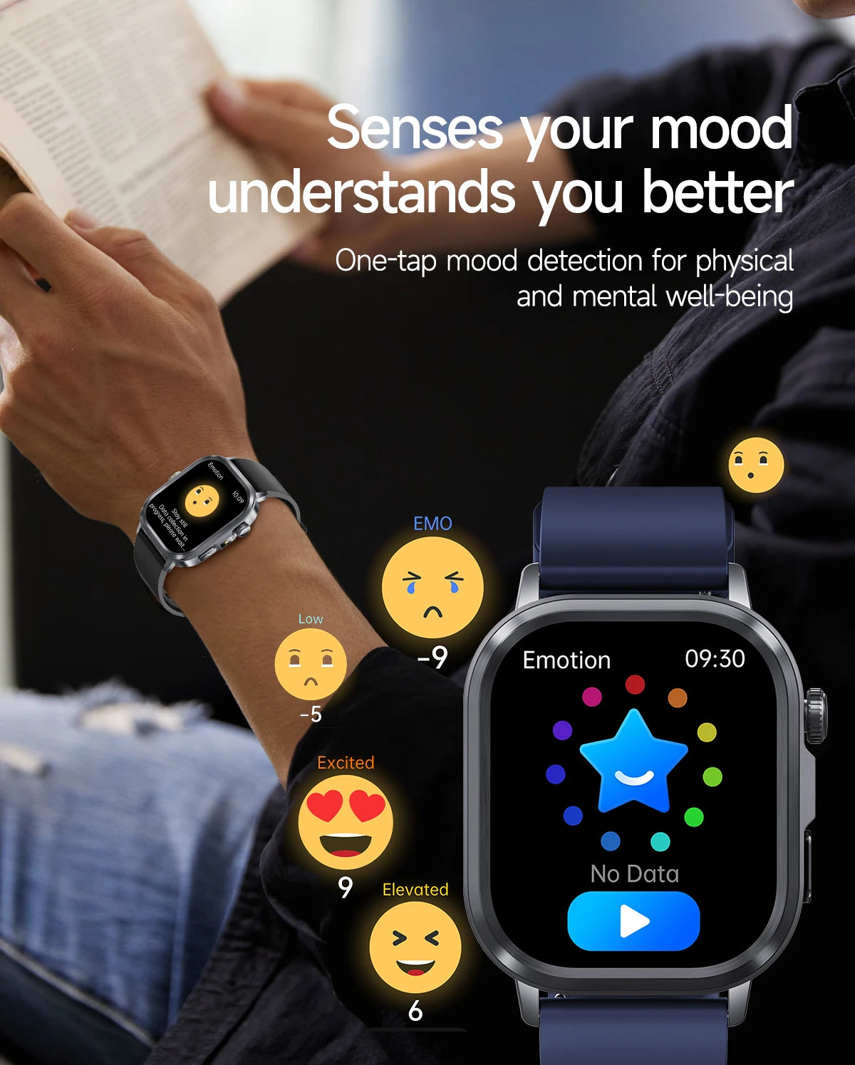 2025Nursing Level Uric Acid Blood lipids Smart Watch Men Blood Pressure ECG+PPG Clock Body Analysis Voice Call Health Smartwatch