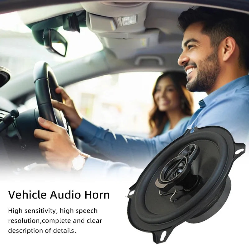 1Pair 4/5/6 Inch 3-Way Universal Car HiFi Coaxial Speaker 280W/320W/400W Auto Music Stereo Car Door Full Range Speakers Woofer
