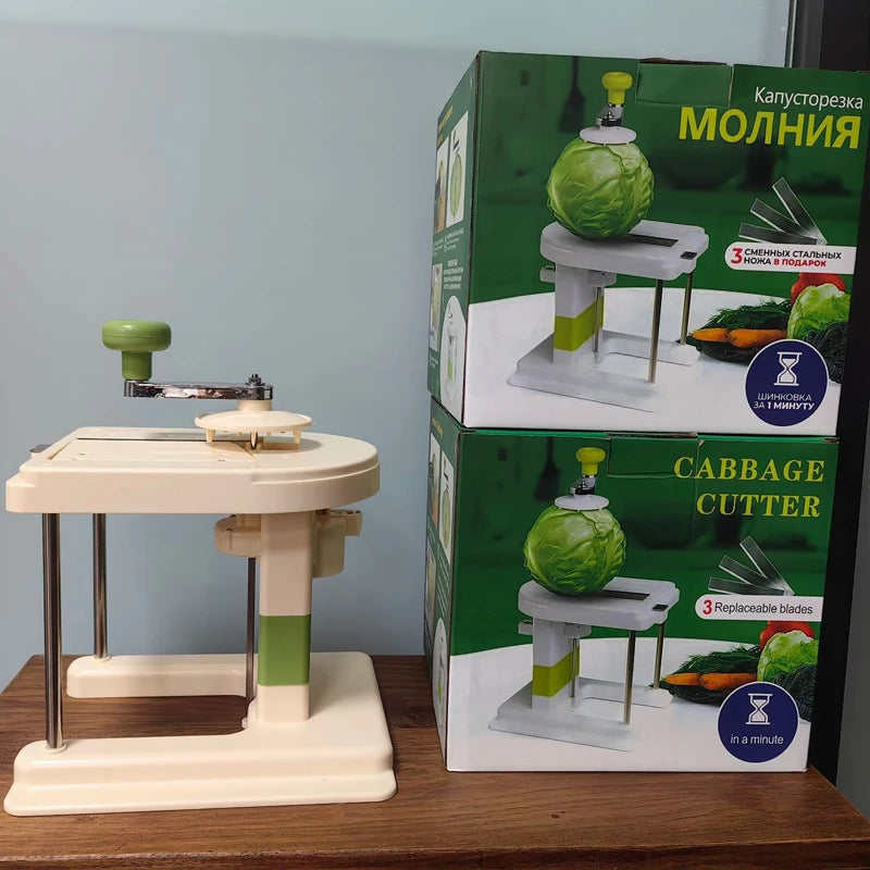 Cabbage Graters Vegetable Cutter Home Hand-cranked Shredder Slicer Manual Lettuce Shraded Knife Sauerkraut Cutter Kitchen Gadget
