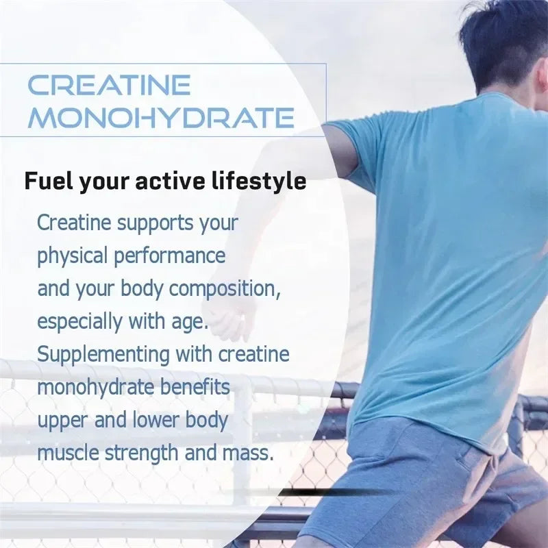 Creatine Monohydrate - Promote Muscle Recovery, Improve Athletic Performance, Improve Energy Endurance, Increase Muscle Mass