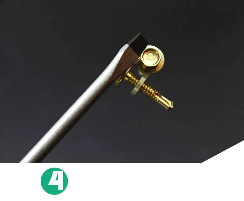 LAOA2pcsS2 alloy steel screwdriver household screwdriver phillips screwdriver screwdriver repair with magnetic