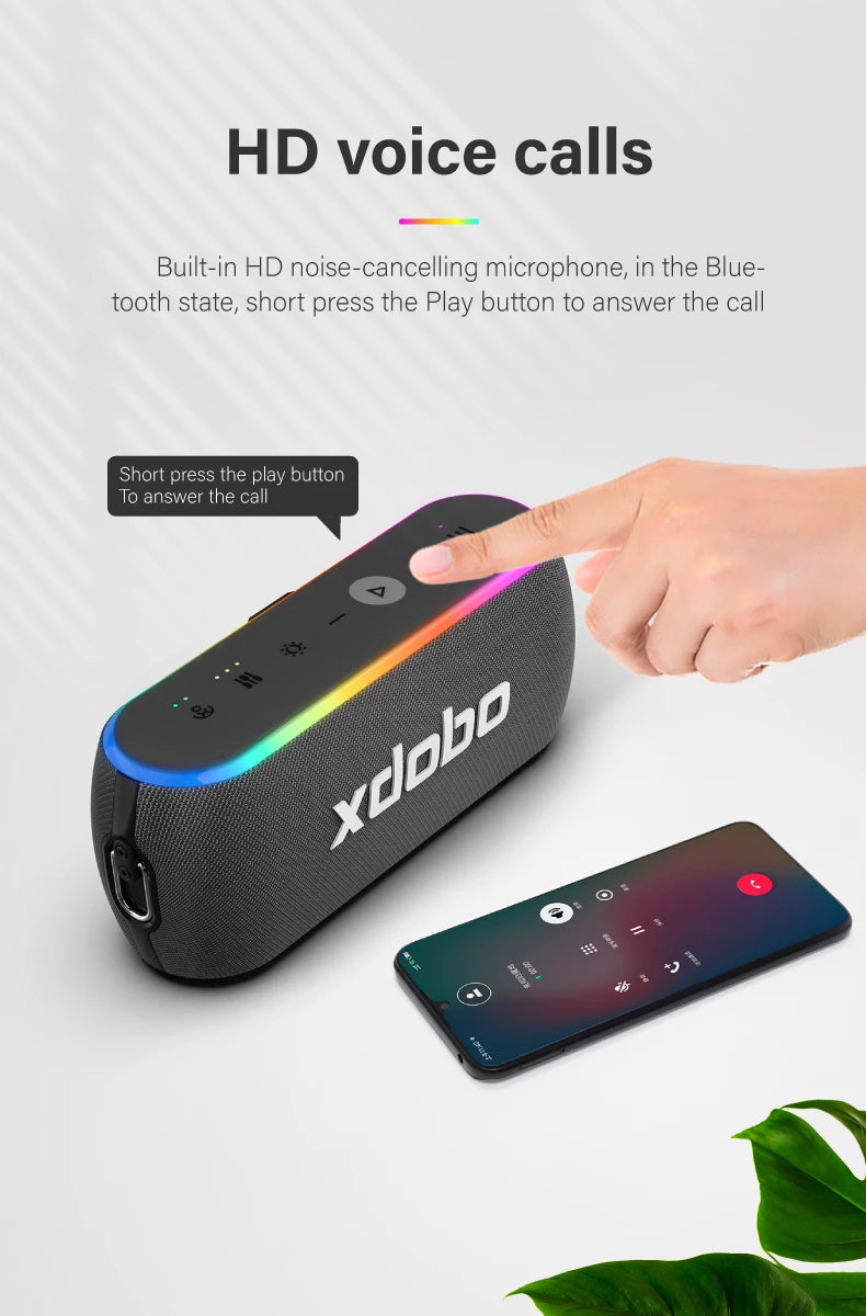 Enceinte Bluetooth 60W XDOBO X8 III Batterie 6600mAh