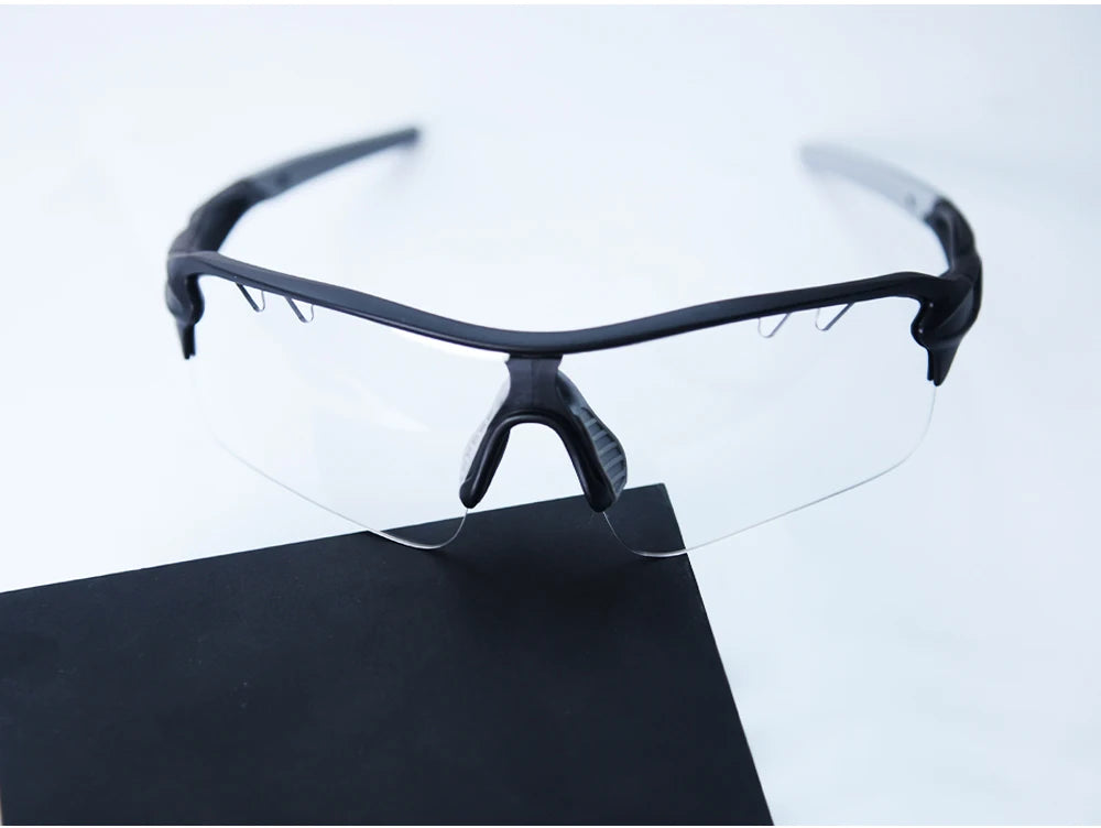ThinkRider Bike Photochromic Cycling Glasses Bicycle Glasses Sports Men's Sunglasses MTB Road Cycling Eyewear Protection Goggles