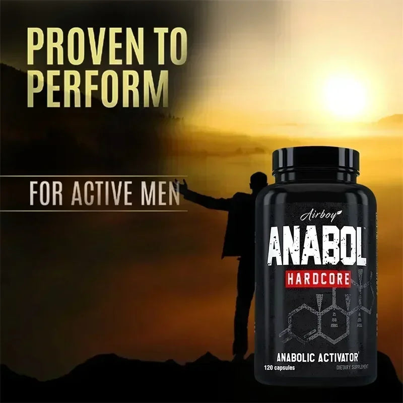 Anabol Hardcore Supplement - Repair Muscle, Muscle Growth, Energy Support, Metabolism, Improved Endurance, Improves Performance