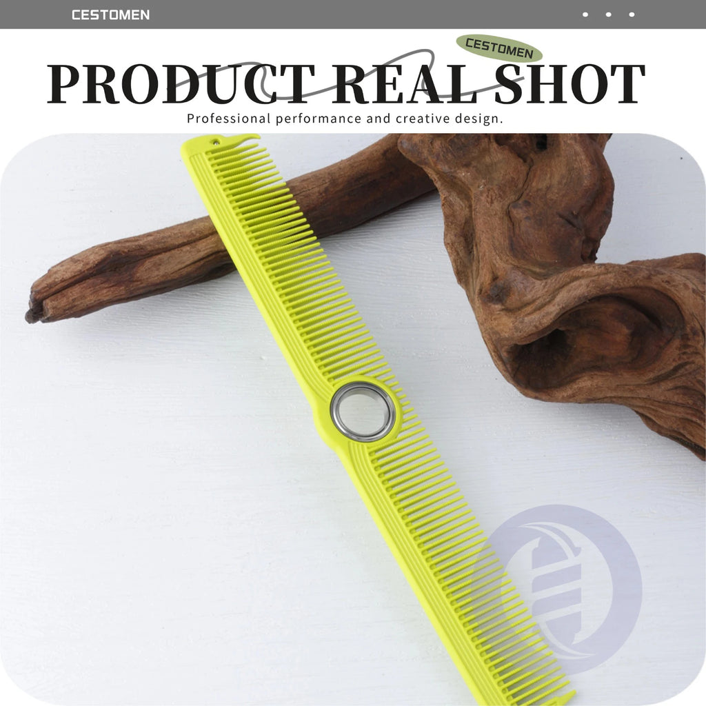 NEW Spining Hair Cutting Comb Professional Fine Teeth Antistatic Barber Hair Comb Salon Heat-Proot Hairdressing Accessories Tool