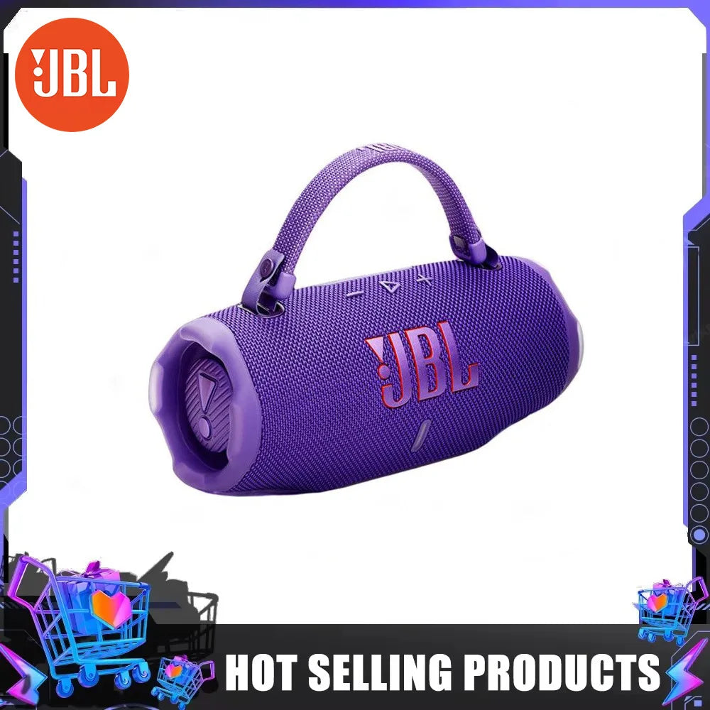 JBL Charge 6 Portable Bluetooth Speaker Rugged Waterproof with Deep Bass And Clear Tweeter for Travel