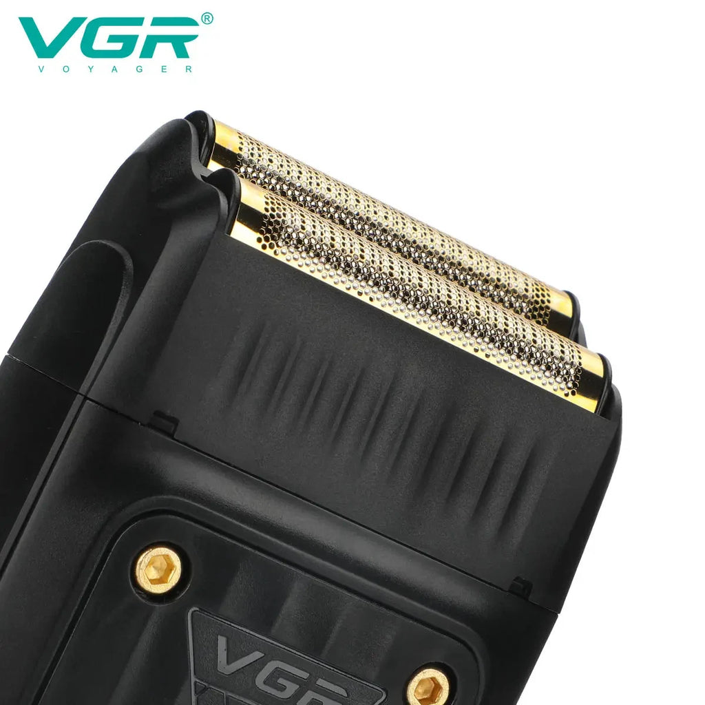 VGR V-363 Convenient Shaver Mini Body Men's Shaver Home Reciprocating Blade Shaver LED Digital High Endurance Whitening Device