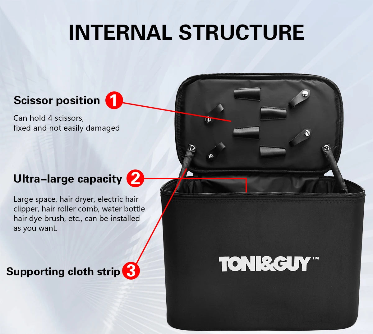 Cosmetic Organizer Portable Hairstylist Travel Bag Professional Storage CaseMakeup Bag Salon Nail Tattoo Beauty Tool