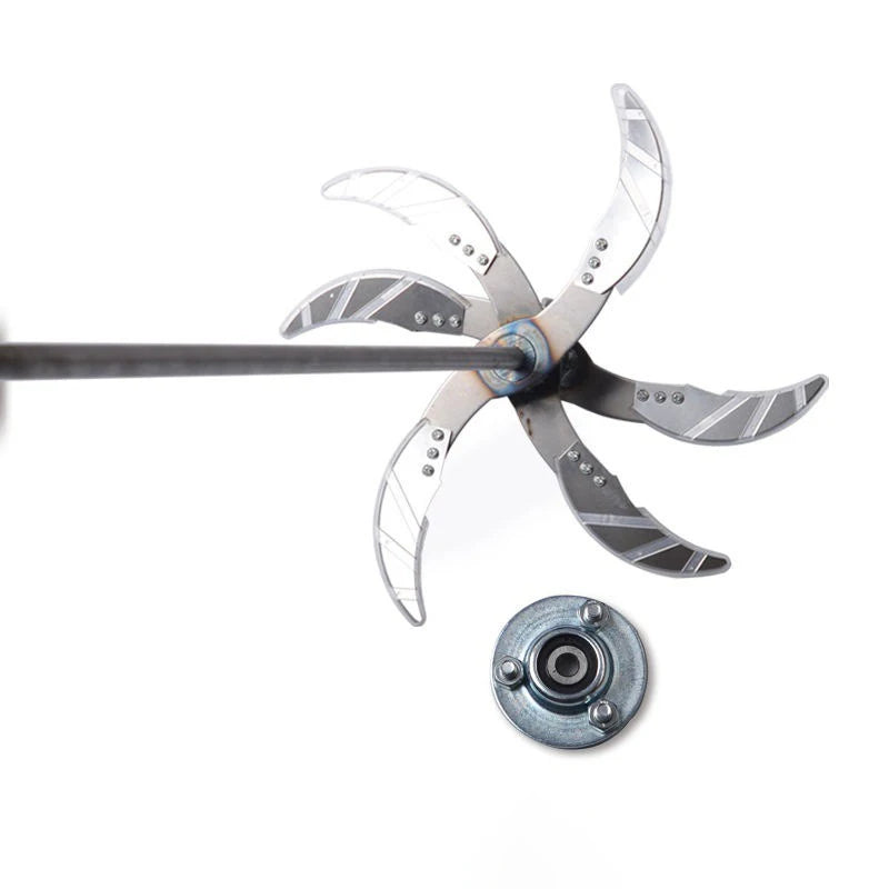 Agricultural Fruit And Vegetable Crusher 4/6 Blade Breeding Cutter Electric Drill Chopper Blade Fits Goose Chicken Feed Grass