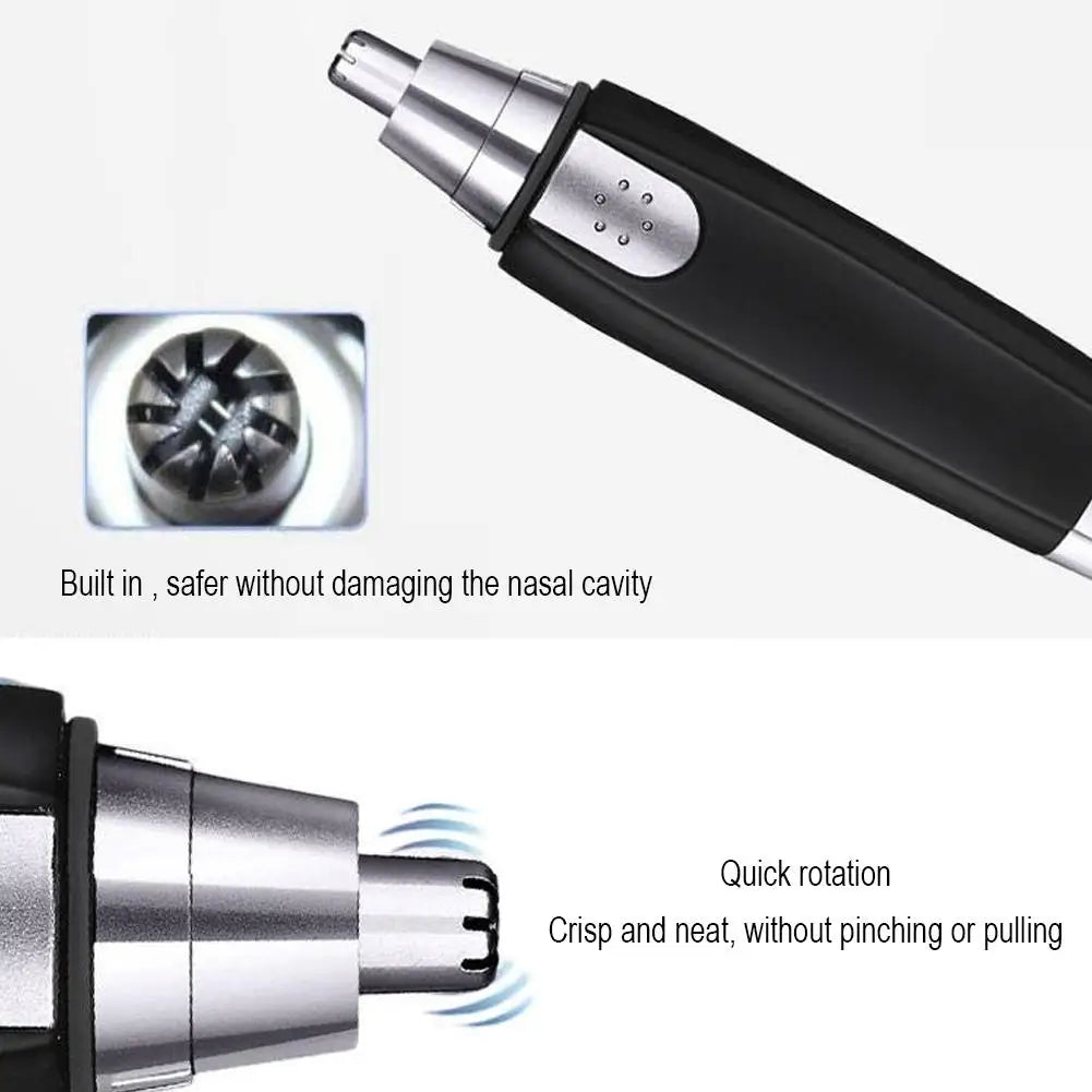 Professional Electric Nose Hair Trimmer Painless Waterproof Stainless Steel Head for Men And Women