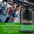 100 PCS Creatine Monohydrate Capsules - Muscle, Performance Supplement for Men  Women, Non-GMO, Gluten-Free
