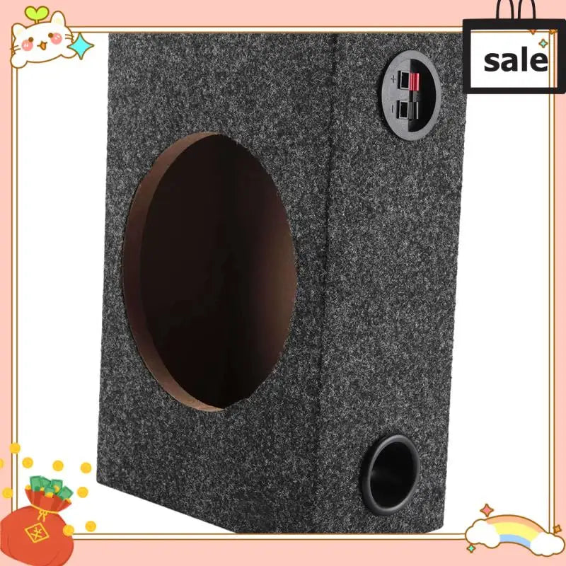 NEW-Single 8-Inch Sealed Universal Speaker Boxes Car Speaker Box Car Subwoofer Boxes For Car Music