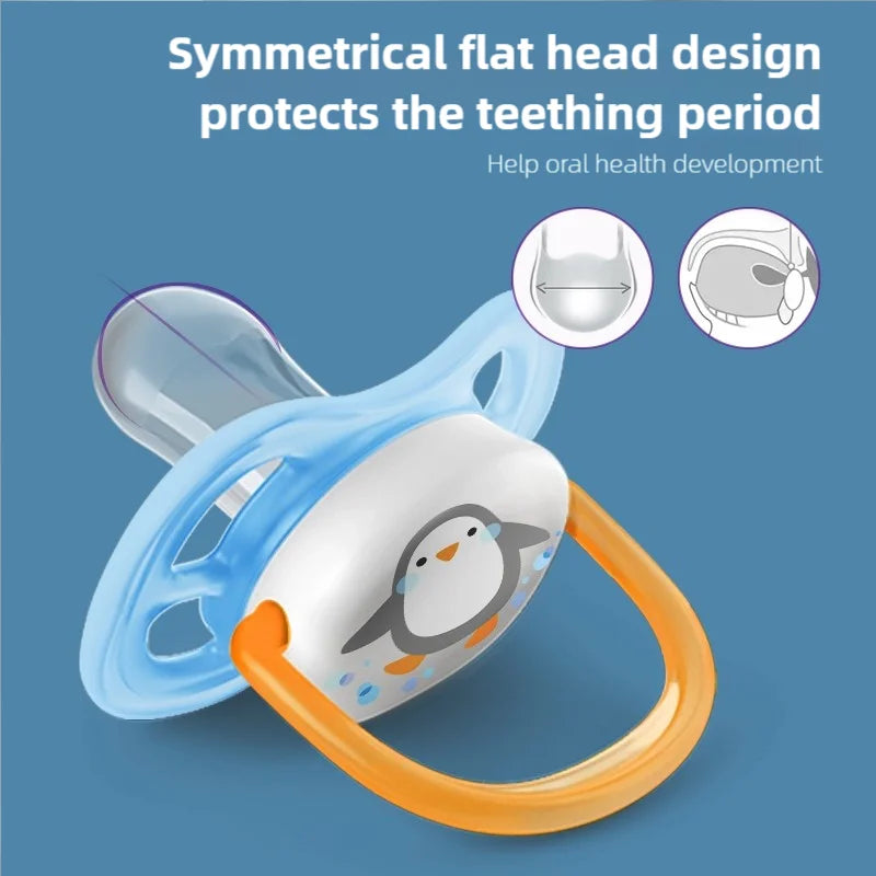 PHILIPS AVENT Silicone Nipple Pacifier Baby Toddler Soothe Kids Newborn Baby Silicone Teething Pacifier Orthodontic Nipples Baby