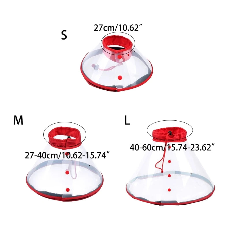 Pet Oxygen Mask Dog Anesthesia Mask Transparent Muzzles Safety Bite Prevent Small Medium Kitten Rescue Mask