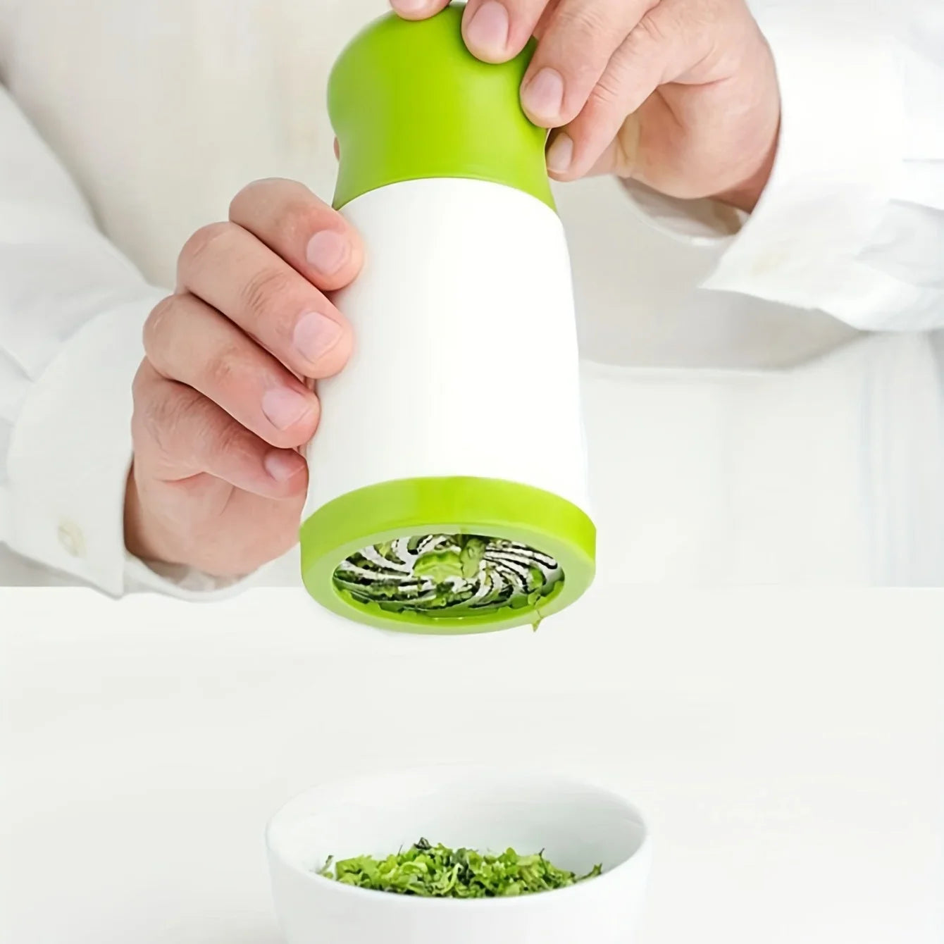 1/2/3PCS Manual Herb Grinder Spice Mill Parsley Shredder Vegetable Cutter Coriander Mincer Chili and Cilantro Kitchen Gadget