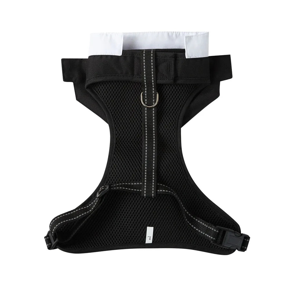 Dog Tuxedo Adjustable Harness No Pull for Small Medium Large Boys Dogs Cat Puppy Dog Wedding Suit with Bow Tie Pet Party Costume