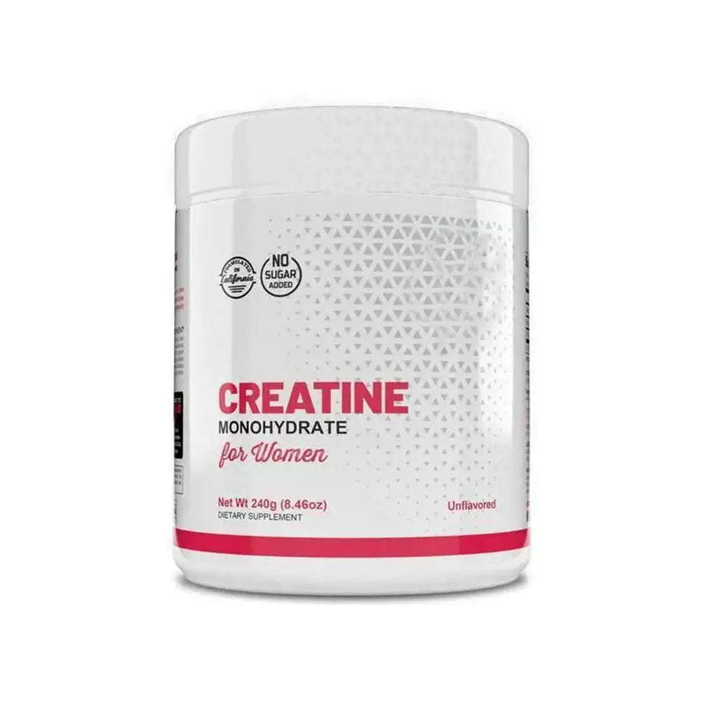 Creatine Monohydrate Powder Effectively Supports Muscle Strength and Recovery Improving Athletic Performance and Endurance 240g