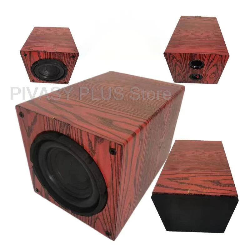 6.5-10 Inch Passive Subwoofer 70-100W Car Speaker 4ohm Sound Box Vehicle Modify For Car Accessories Home Theather Sound System