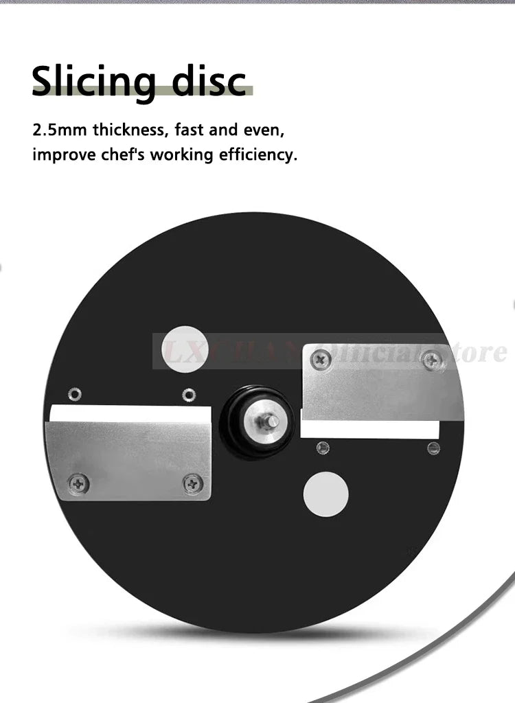 HomeWise K8600 Vegetable Cutter Blade Accessories for Electric Vegetable Cube Cutting Machine Fruit Slicer Cutting Strip Dice