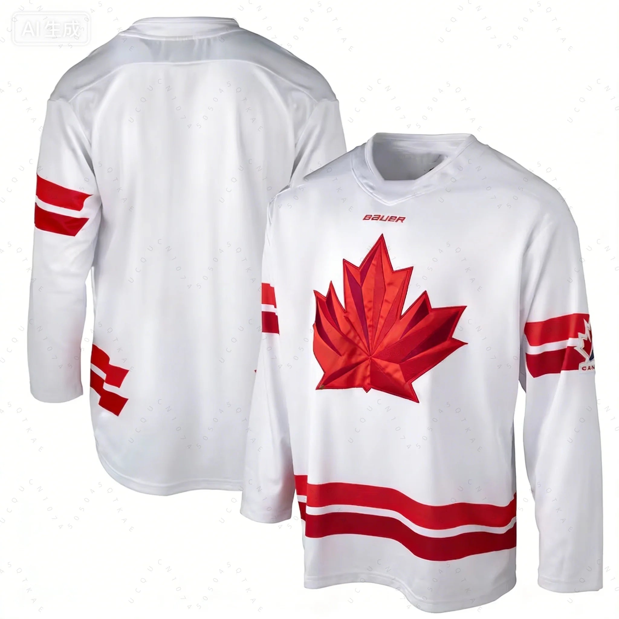2026 New Model Arrival Canada Ice Hockey Game Jersey Mcdavid Fan Special Hockey Jersey Kit Men's Long-Sleeve Athletic T-Shirts