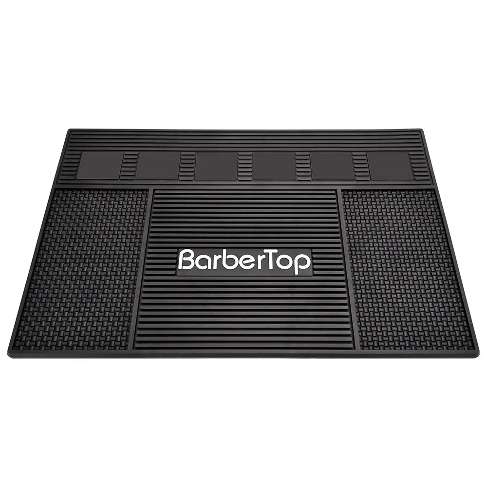 Barbershop Magnetic Hairdressing Tools Storage Mat Soft Rubber Antiskid Waterproof Pad Pro Barbershop Clippers Scissors Tool Mat