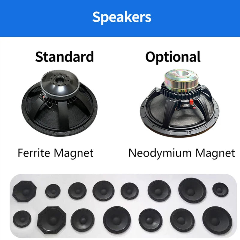 K612 dymium 12 Inch Powered Speaker Midbass Midrange Subwoofer Woofer Passive Speakers Professional 12 Inch Mid Bass Speaker
