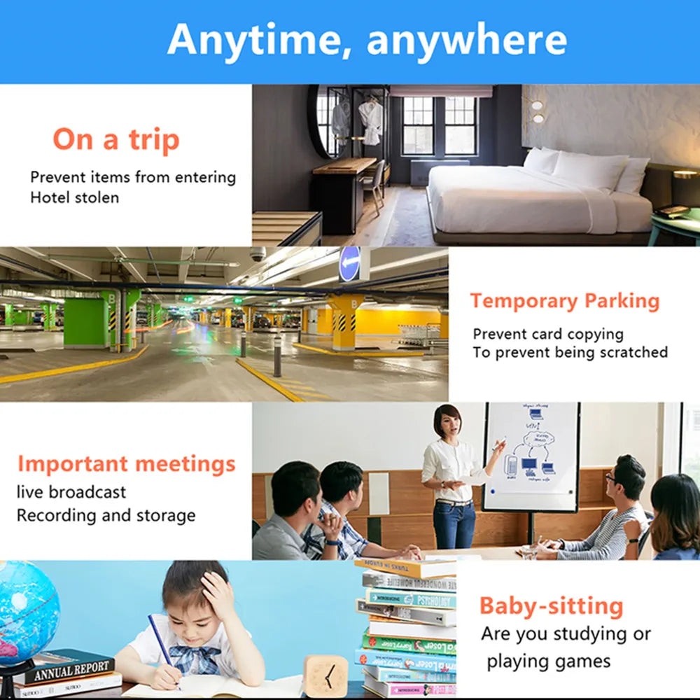 Mini WiFi Camera HD 1080P Indoor Monitor Security Protection Home Baby Video Surveillance IP Cam Audio Recorder 2024 New