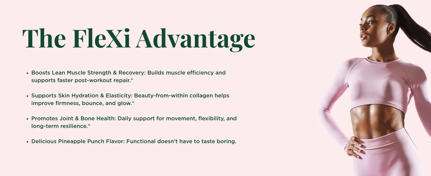 Creatine & Collagen Powder Stick Packs Supports Strength Recovery & Skin Health – Daily Nutrition Supplement  20Servings Per Bag