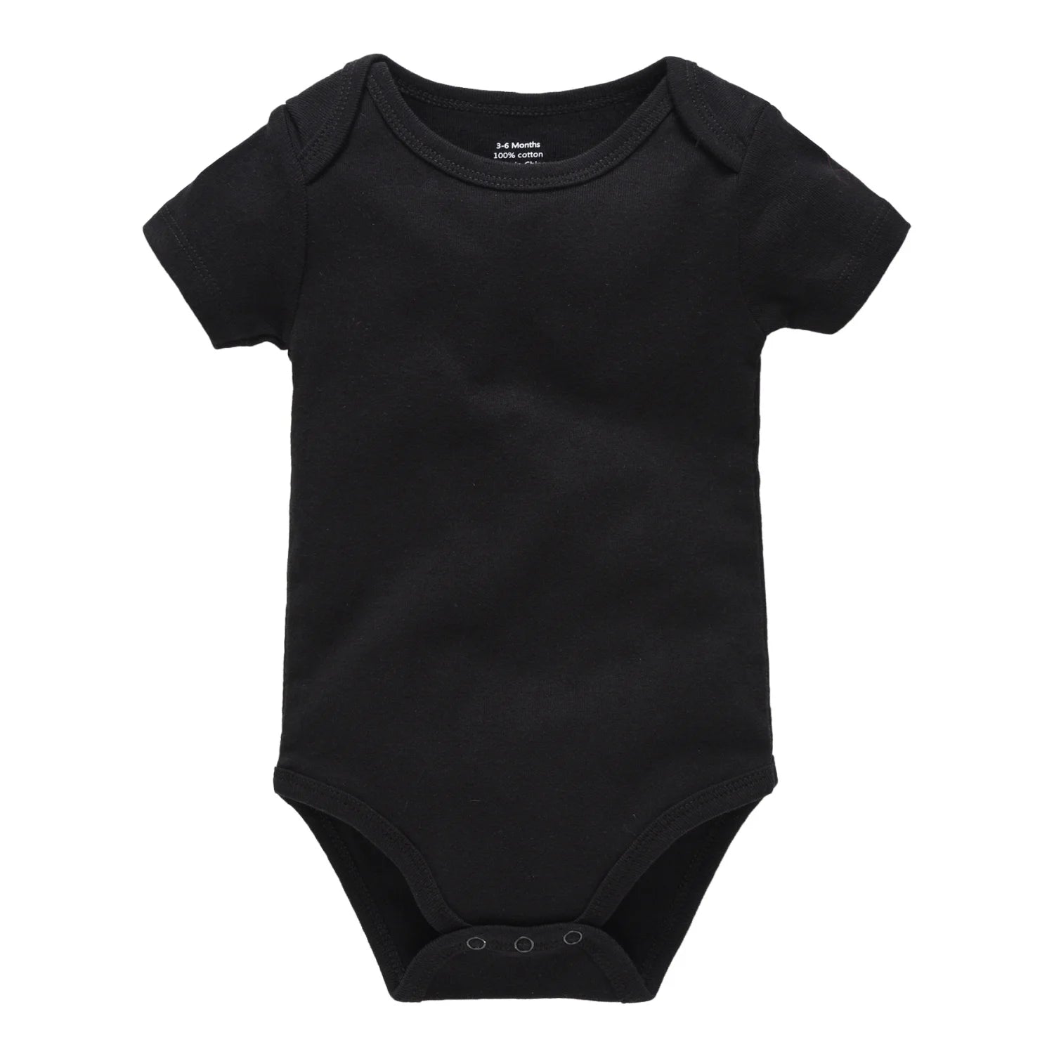 2025 Solid White Baby Clothes Short Sleeve Cotton Baby Girls Boys Bodysuit Newborn body bebe 0-24 months Infant Jumpsuit