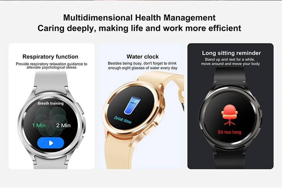 2025 New Watch 6 Smart Watch Men 1.46 inch GPS Sports Fitness Tracker Custom Dial Clock Heart Rate BT Calling SmartWatch Women