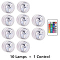 Remote Control Underwater Light Waterproof,Color Changing LED Pool Lamp for Indoor Aquarium, Bowl, Table Centerpiece Nightscape