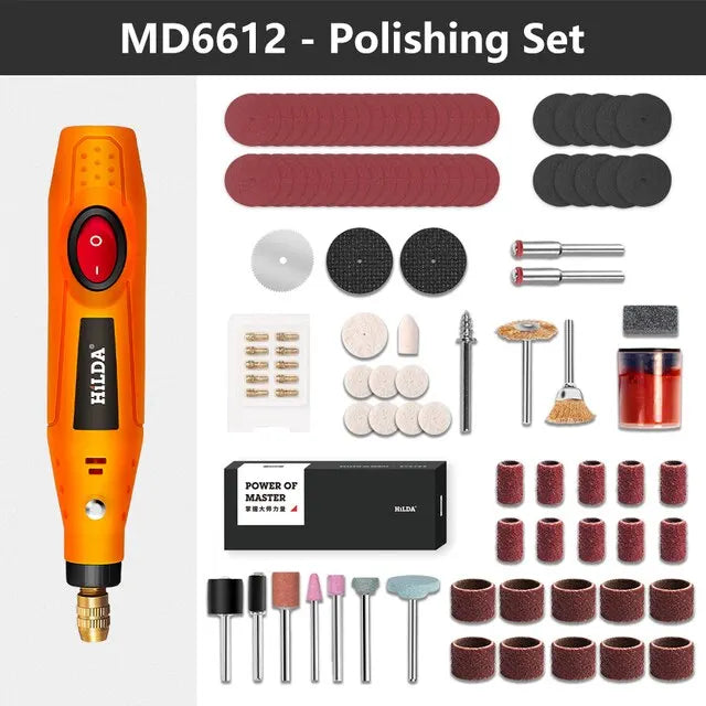 Electric Mini Drill Grinder Engraving Pen Mini Drill Electric Rotary Tool Grinding Machine Accessories
