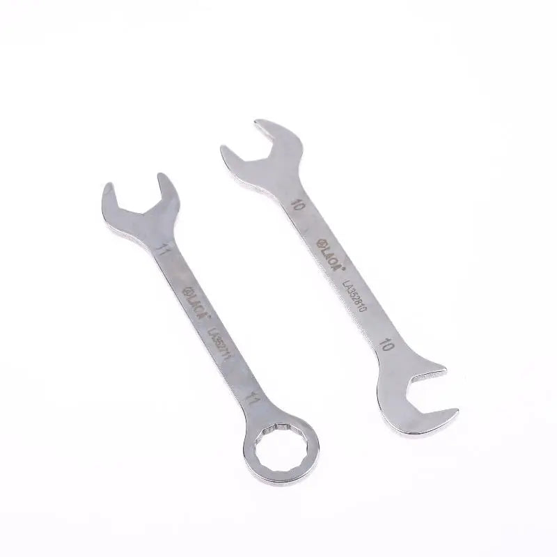 1/8/10Pcs Mini Thin Stainless Steel Double Open-end Wrench 5-11mm Dual-purpose Wrench For Repair Hand Tool Accessory