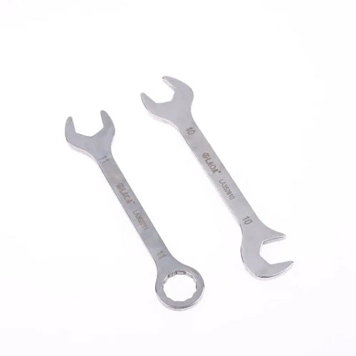 1/8/10Pcs Mini Thin Stainless Steel Double Open-end Wrench 5-11mm Dual-purpose Wrench For Repair Hand Tool Accessory
