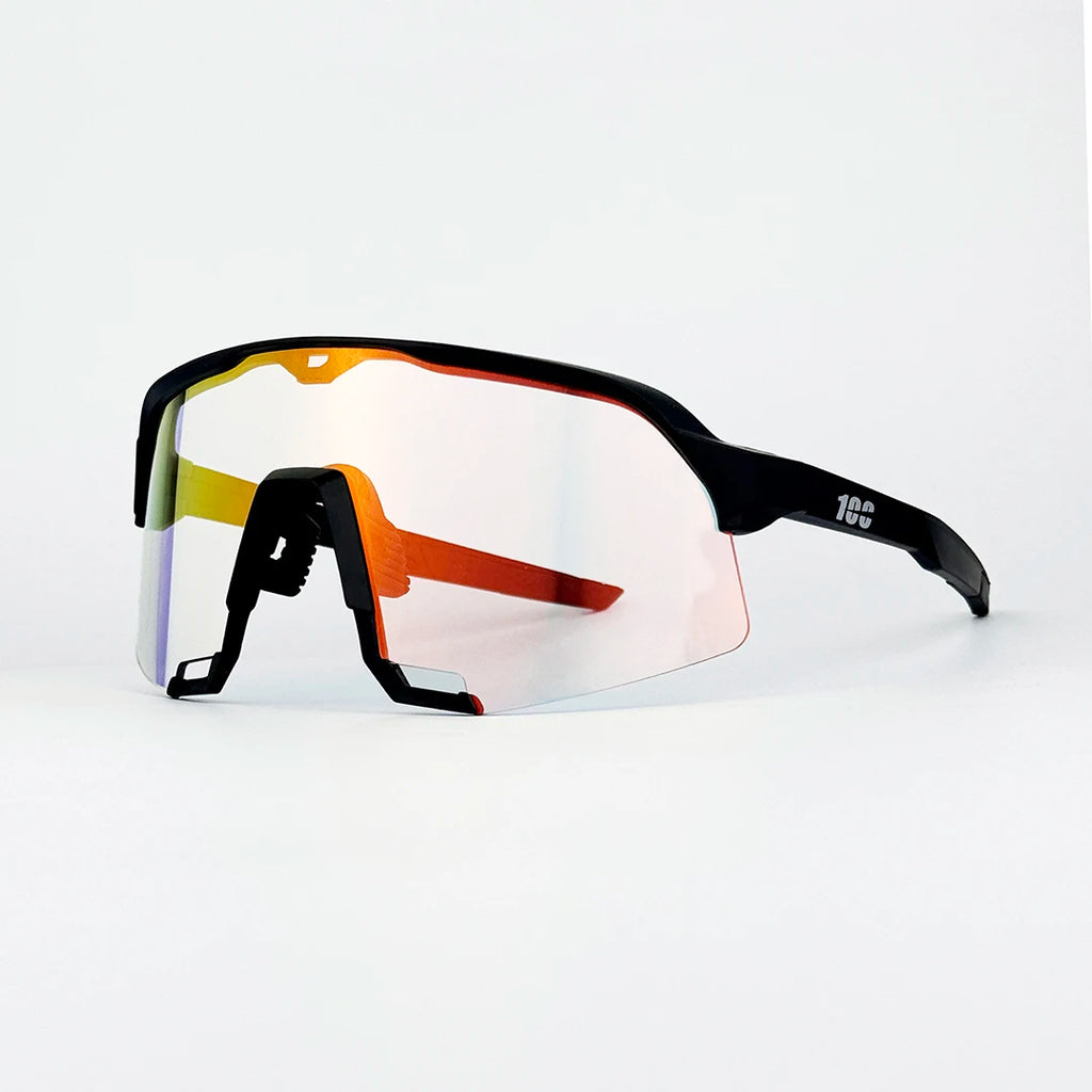 100 Photochromic Riding Cycling Sunglasses Mtb Cycling Glasses Goggles Bicycle Mountain Bike Men Women Sport Protection Glasses