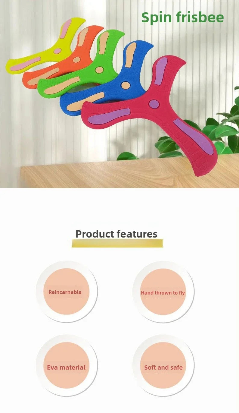 1-20PCS Dog Pet Disc Toys Outdoor Triangle Boomerang Toys Flying Disc Family Pet Interactive Entertainment Sports Games