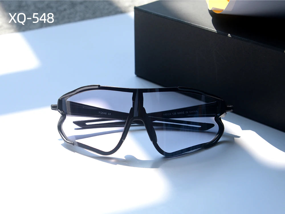 ThinkRider Bike Photochromic Cycling Glasses Bicycle Glasses Sports Men's Sunglasses MTB Road Cycling Eyewear Protection Goggles