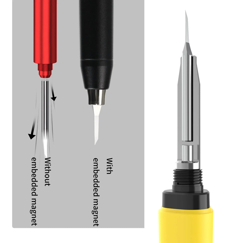DSPIAE PT-TH PRO "WING"  Push Broach Push Knife Handle DIY Engraving Tool for Assembly Model Building Hobby Tools